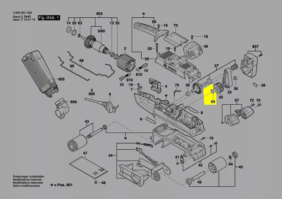 Coussinet fritté réf. 1 619 X06 363 Bosch